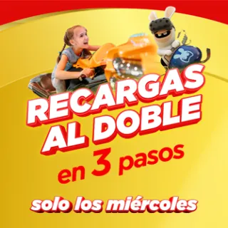 Recargas al doble 